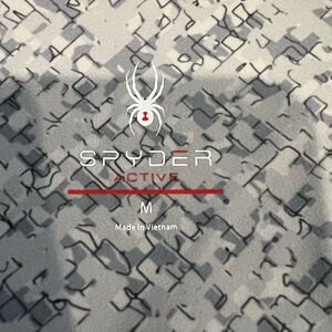 Spyder Gray Geometric leggings